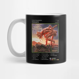 Cattle Decapitation - Terrasite Tracklist Album Mug